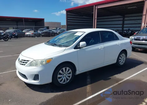 2013 Toyota Corolla Le/Le Special Edition from USA, damaged, VIN 2T1BU4EE0DC017157